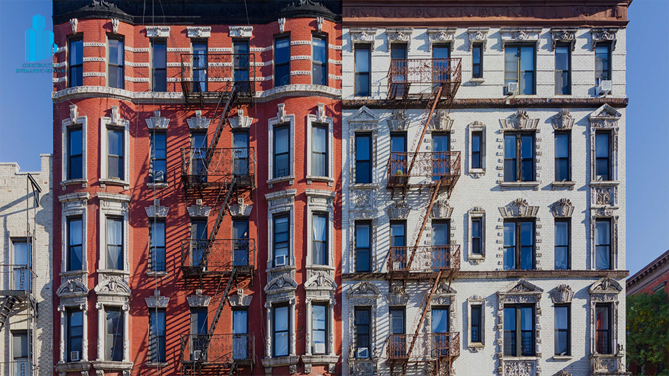 Historic and Modern construction Projects in east village