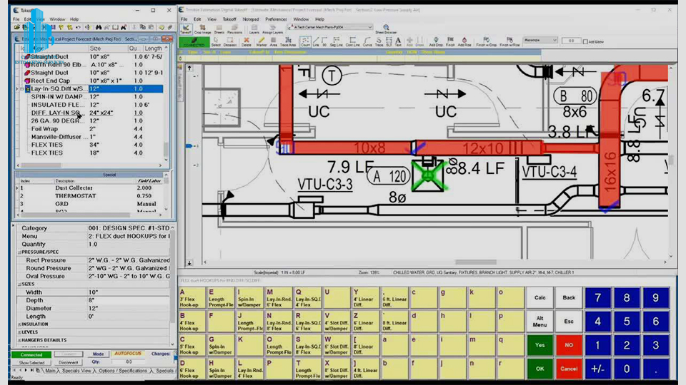 MEP Estimating