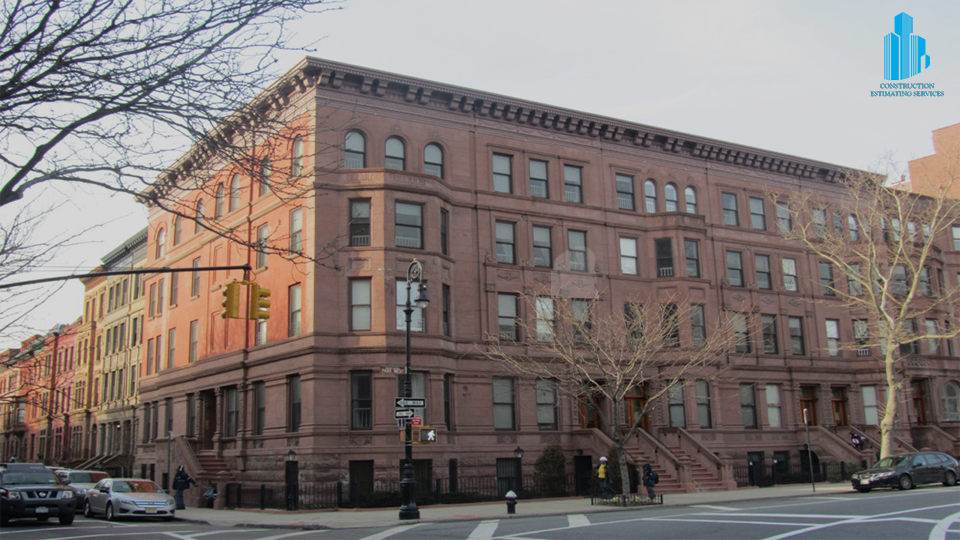 classic brownstone in Mount Morris Park