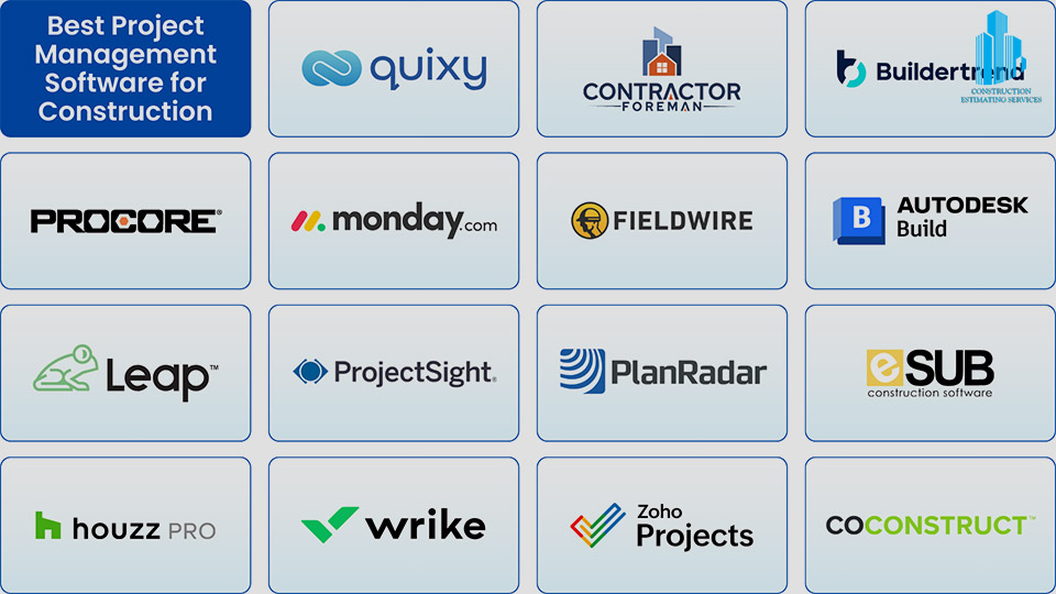 softwares for construction