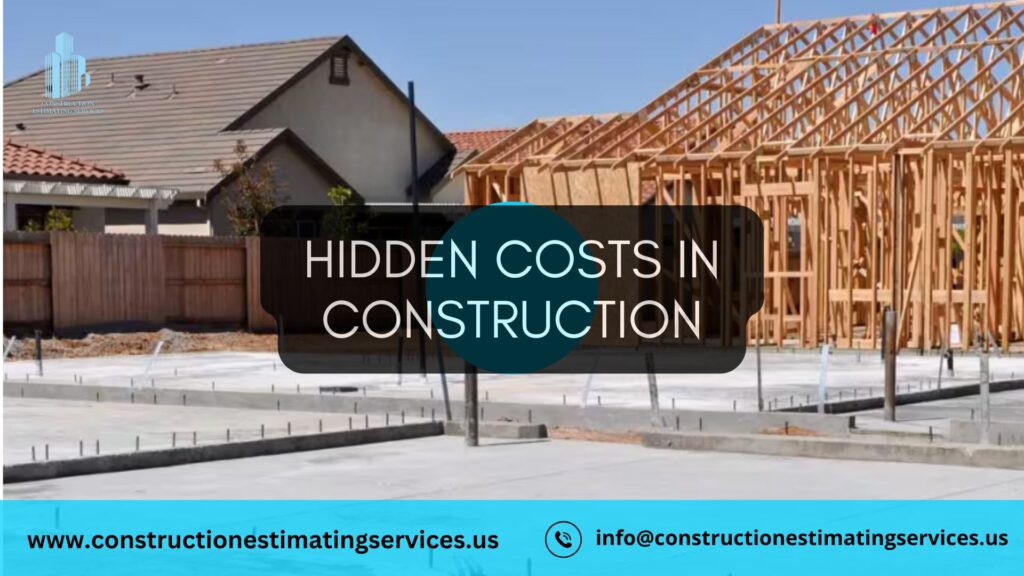 Hidden costs in construction