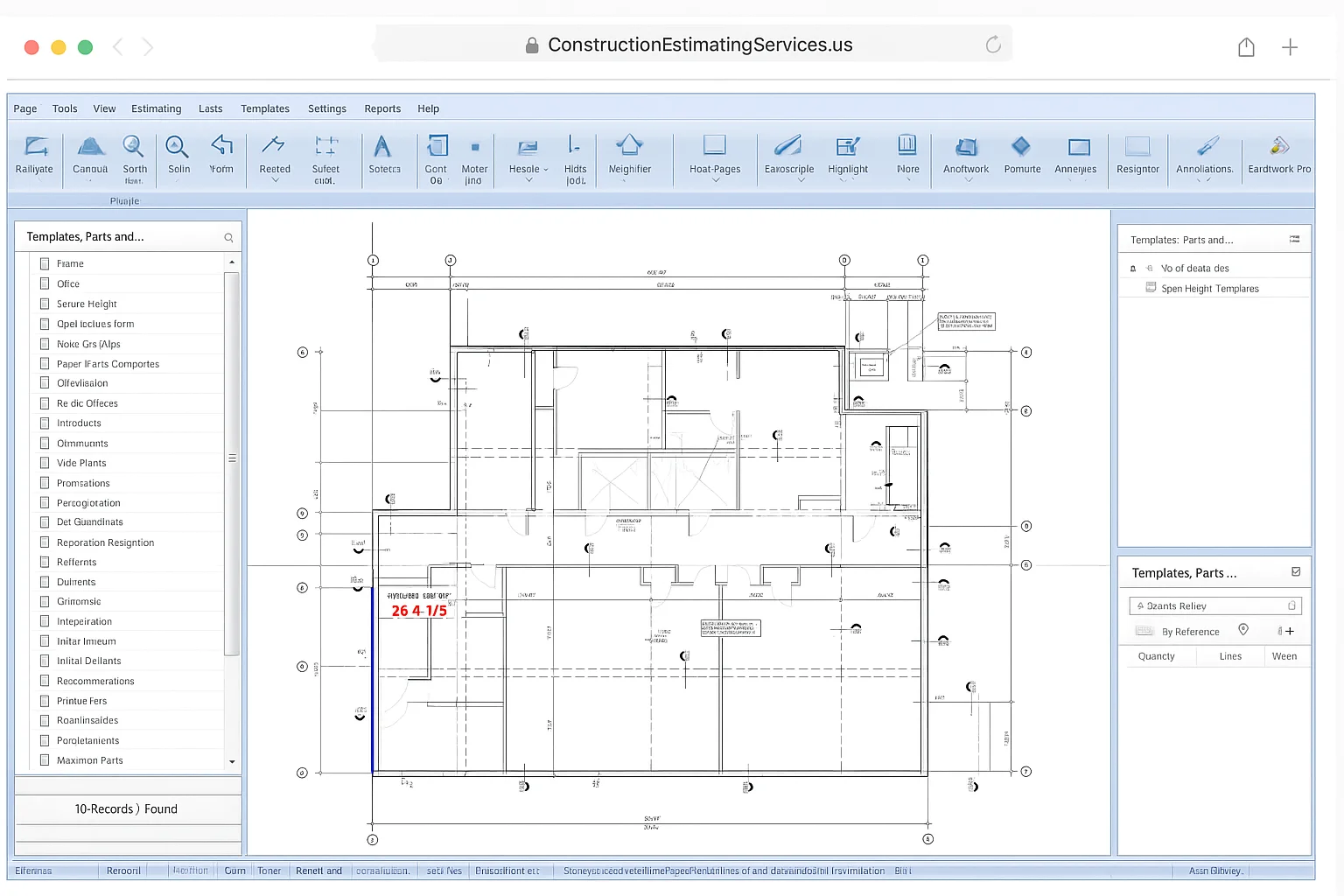 Construction Estimating Services